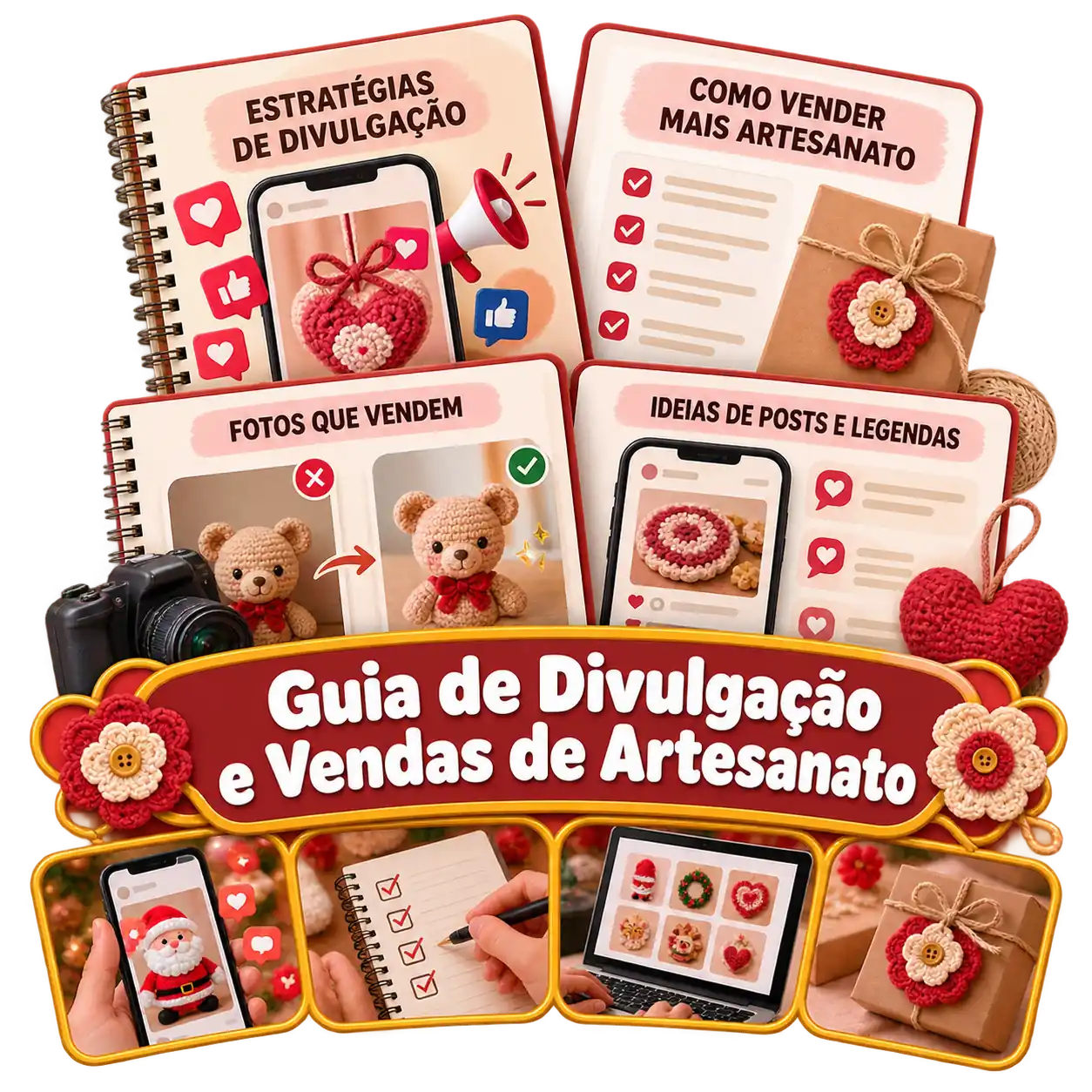 Bônus 3 — Guia de Divulgação e Vendas de Artesanato